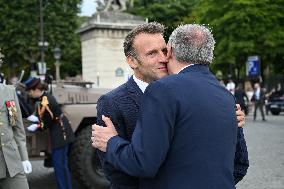 Macron at Bastille Day Parade - Paris