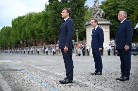 Macron at Bastille Day Parade - Paris
