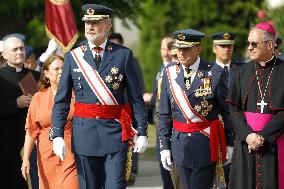 King Felipe VI during the delivery of Royal Dispatches at the General Air and Space Academy - San Javier