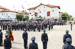 King Felipe VI during the delivery of Royal Dispatches at the General Air and Space Academy - San Javier