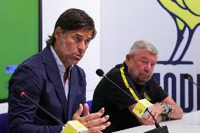 CALCIO - Serie B - Press Presentation of Modena Calcio's New Coach