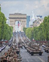 Annual Bastille Day military parade - Paris