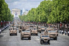 Annual Bastille Day military parade - Paris