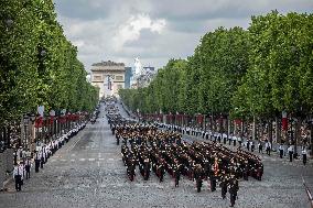 Annual Bastille Day military parade - Paris