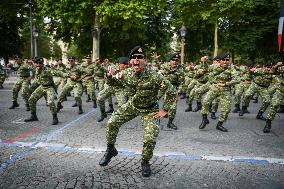 Indonesian army preparation on Bastille Day Pre ceremony in Paris FA