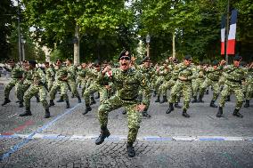 Indonesian army preparation on Bastille Day Pre ceremony in Paris FA