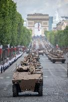 Annual Bastille Day military parade - Paris