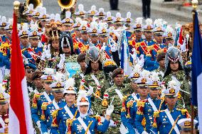 Annual Bastille Day military parade - Paris