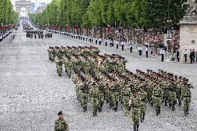 Annual Bastille Day military parade - Paris