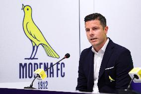 CALCIO - Serie B - Press Presentation of Modena Calcio's New Coach