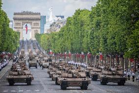 Annual Bastille Day military parade - Paris