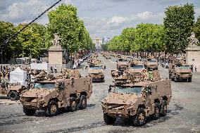 Annual Bastille Day military parade - Paris