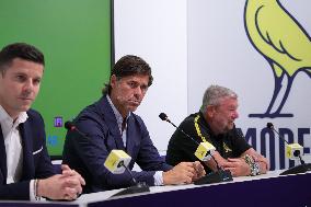 CALCIO - Serie B - Press Presentation of Modena Calcio's New Coach
