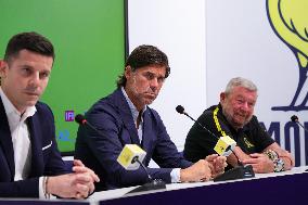 CALCIO - Serie B - Press Presentation of Modena Calcio's New Coach