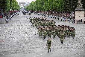 Annual Bastille Day military parade - Paris