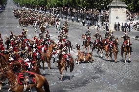 Annual Bastille Day military parade - Paris