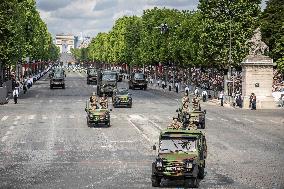 Annual Bastille Day military parade - Paris