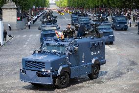 Annual Bastille Day military parade - Paris