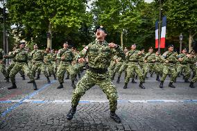 Indonesian army preparation on Bastille Day Pre ceremony in Paris FA