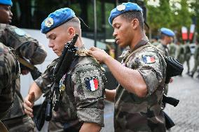 Bastille Day Pre ceremony in Paris FA