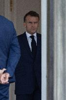 Emmanuel Macron meets with Armenia Prime Minister - Paris