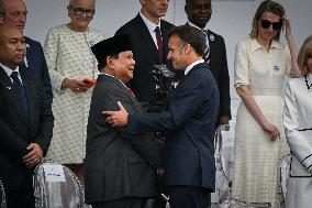 Bastille Day ceremony in Paris FA