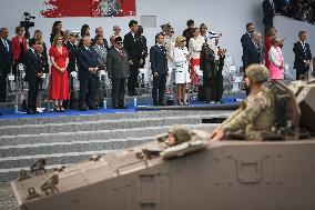 Bastille Day ceremony in Paris FA