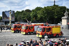 Bastille Day ceremony in Paris FA