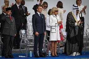 Bastille Day ceremony in Paris FA