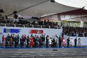 Bastille Day ceremony in Paris FA