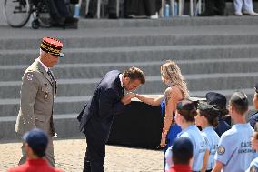 Bastille Day ceremony in Paris