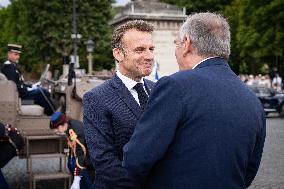 Macron at Bastille Day Parade - Paris