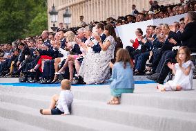 Macron at Bastille Day Parade - Paris