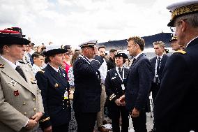 Macron at Bastille Day Parade - Paris