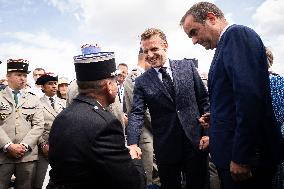 Macron at Bastille Day Parade - Paris