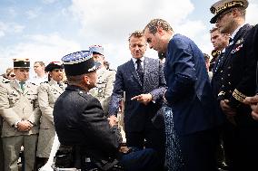 Macron at Bastille Day Parade - Paris