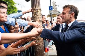 Macron at Bastille Day Parade - Paris