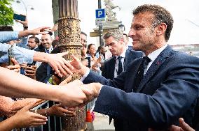 Macron at Bastille Day Parade - Paris
