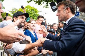 Macron at Bastille Day Parade - Paris