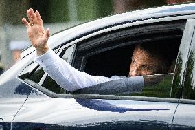 Macron at Bastille Day Parade - Paris