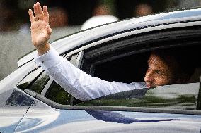 Macron at Bastille Day Parade - Paris