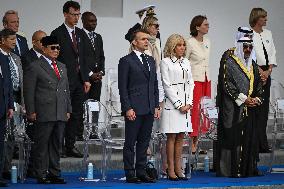 Bastille Day ceremony in Paris FA