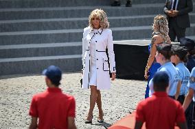 Bastille Day ceremony in Paris FA