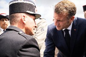 Macron at Bastille Day Parade - Paris