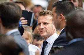 Macron at Bastille Day Parade - Paris
