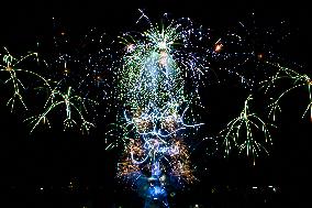 Bastille Day fireworks in Paris FA
