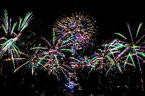 Bastille Day fireworks in Paris FA