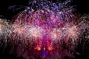 Bastille Day fireworks in Paris FA