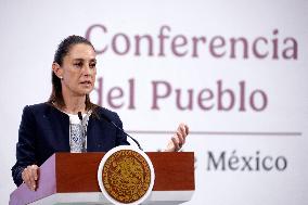 President Claudia Sheinbaum Holds Briefing - Mexico