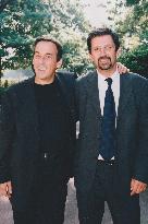 Thierry Ardisson and Patrick Chene - Paris